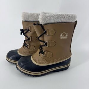 Sorel Waterproof Tan and‎ Black Boots